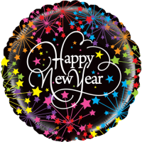 New Year Fireworks Balloon