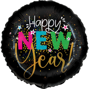 Pop Fizz Clink Cheers New Year  Balloon Small Image